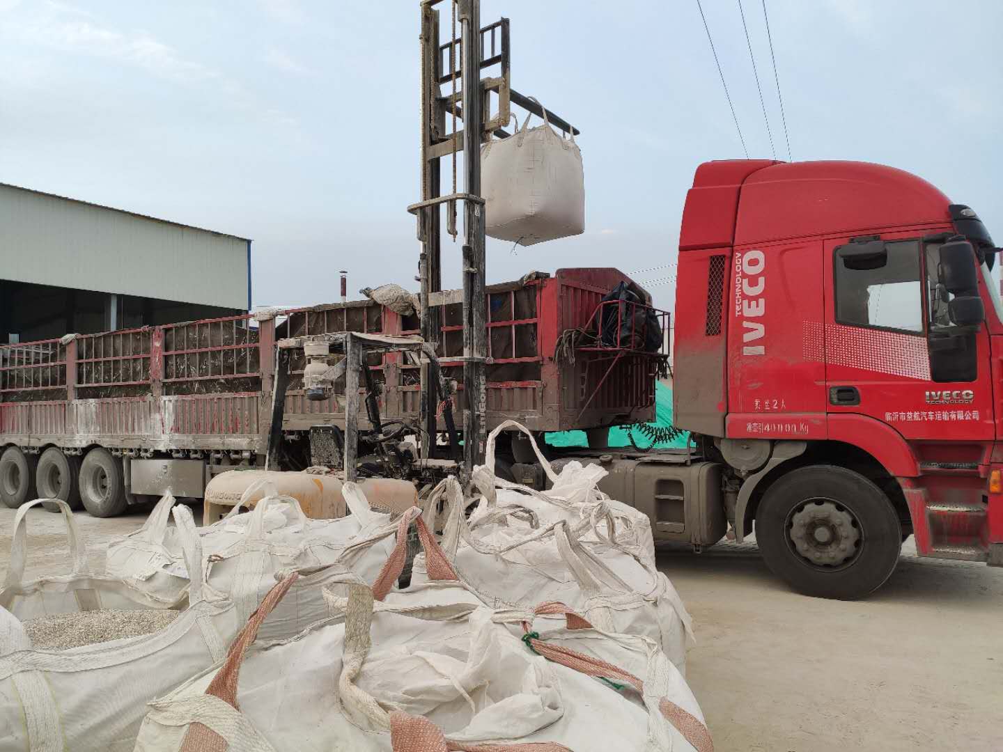 客户定制吨包装发货